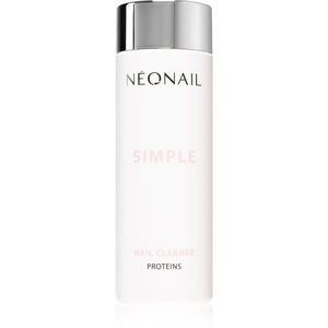 NeoNail Simple Nail Cleaner Proteins Készítmény a körömágy zsírtalanítására és szárítására 200 ml kép
