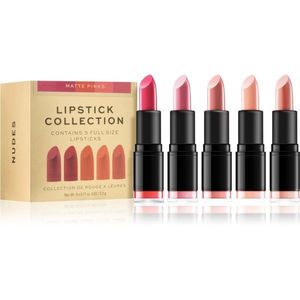 Revolution PRO Lipstick Collection selyem rúzs ajándékszett árnyalat Matte Pinks 5x3, 2 g kép