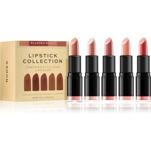 Revolution PRO Lipstick Collection selyem rúzs ajándékszett árnyalat Blushed Nudes 5x3, 2 g kép