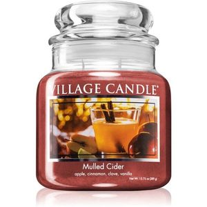 Village Candle Mulled Cider illatgyertya (Glass Lid) 389 g kép