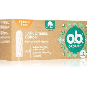 o.b. Organic Super tamponok 16 db kép