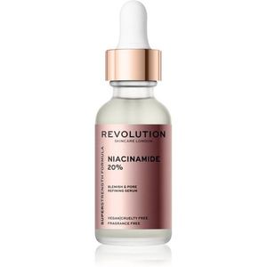 Revolution Skincare Niacinamide 20% intenzív szérum a kitágult pórusokra 30 ml kép