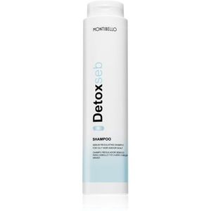 Montibello DetoxSeb Sebum Regulating Shampoo normalizáló sampon a zsíros és irritált fejbőrre 300 ml kép