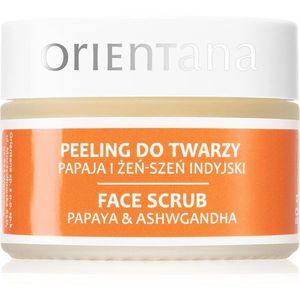 Orientana Papaya & Ashwagandha Face Scrub hidratáló arcmaszk 50 g kép