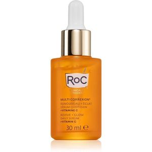 RoC Multi Correxion Revive + Glow bőrélénkítő szérum C-vitaminnal az arcra és a nyakra 30 ml kép