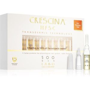 Crescina Transdermic 500 Re-Growth hajnövekedést serkentő ápolás uraknak 20x3, 5 ml kép