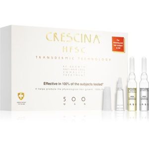 Crescina Transdermic 500 Re-Growth and Anti-Hair Loss hajnövekedés és hajhullás elleni ápolás uraknak 20x3, 5 ml kép
