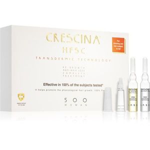 Crescina Transdermic 500 Re-Growth and Anti-Hair Loss hajnövekedés és hajhullás elleni ápolás hölgyeknek 20x3, 5 ml kép
