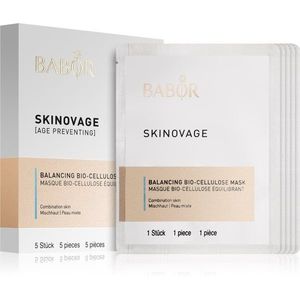 BABOR Skinovage Balancing Bio-Cellulose Mask fátyolmaszk szett 5 db kép