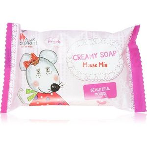 Pink Elephant Girls krémes szappan gyermekeknek Mouse Mia 90 g kép