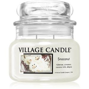 Village Candle Snoconut illatgyertya (Glass Lid) 262 g kép