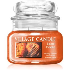 Village Candle Spiced Pumpkin illatgyertya (Glass Lid) 262 g kép