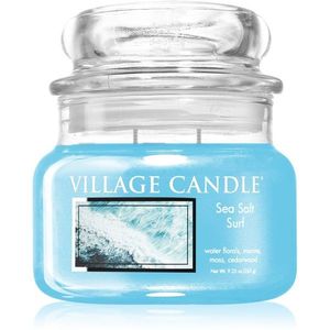 Village Candle Sea Salt Surf illatgyertya (Glass Lid) 262 g kép