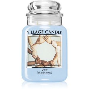 Village Candle Unity illatgyertya (Glass Lid) 602 g kép
