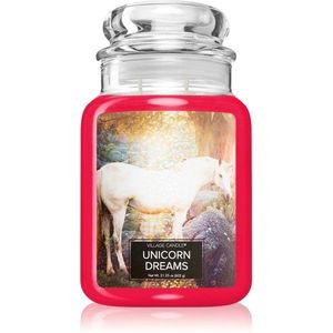 Village Candle Unicorn Dreams illatgyertya (Glass Lid) 602 g kép