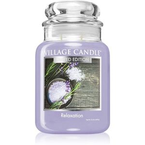 Village Candle Relaxation illatgyertya (Glass Lid) 602 g kép