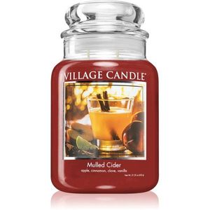 Village Candle Mulled Cider illatgyertya (Glass Lid) 602 g kép