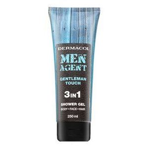 Dermacol Men Agent Gentleman Touch 3in1 Shower Gel tusfürdő gél férfiaknak 250 ml kép
