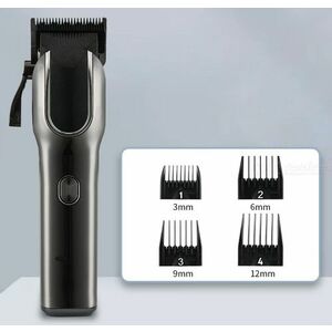 Boxili Hair Clipper - Akkumulátoros haj és szakállvágó készlet, 4 db fejjel kép