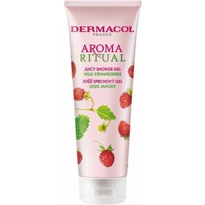 DERMACOL Aroma Ritual - juicy shower gel wild strawberries 250 ml kép