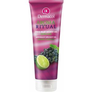 DERMACOL Aroma Ritual Grape & Lime Stress Relief Shower Gel 250 ml kép