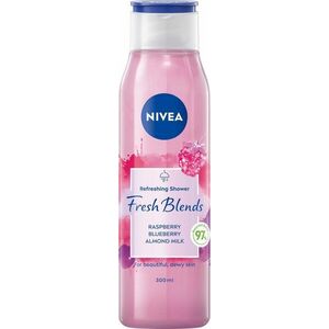 NIVEA Fresh Blends Raspberry, Blueberry, Almond Milk 300 ml kép