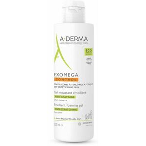 A-DERMA Exomega Control Hidratáló habzó gél atópiára hajlamos száraz bőrre 500 ml kép