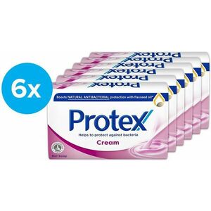 PROTEX Cream természetes antibakteriális védelemmel 6 × 90 g kép