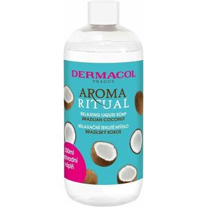 DERMACOL Aroma Ritual refill liquid soap - Brazilian Coconut 500 ml kép