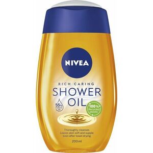 NIVEA Natural Caring Shower Oil 200 ml kép