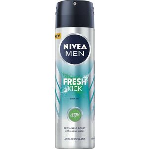 NIVEA MEN Fresh Kick Izzadásgátló spray 150 ml kép