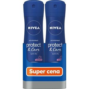 NIVEA Protect & Care Izzadásgátló spray 2 × 150 ml kép