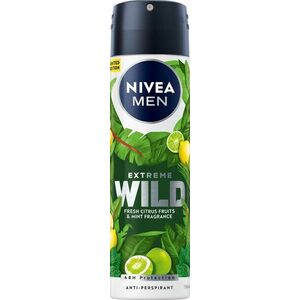 NIVEA Men Wild Citrus Fruit & Mint Izzadásgátló spray 150 ml kép