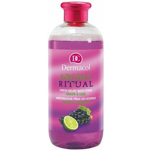 DERMACOL Aroma Ritual Grape & Lime Stress Relief Bath Foam 500 ml kép