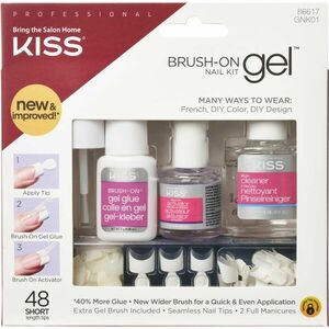 KISS Brush-On Gel Nail Kit kép