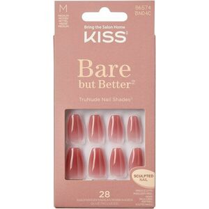 KISS Bare-But-Better Nails - Nude Nude kép