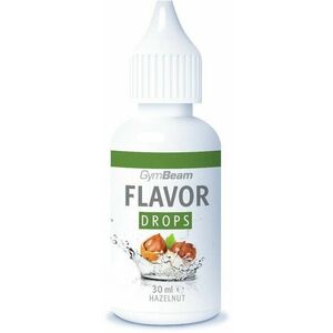 GymBeam Flavor Drops 30 ml, mogyoró kép