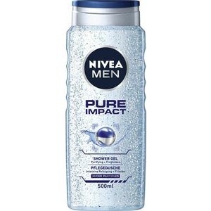 NIVEA MEN Pure Impact Shower Gel 500 ml kép