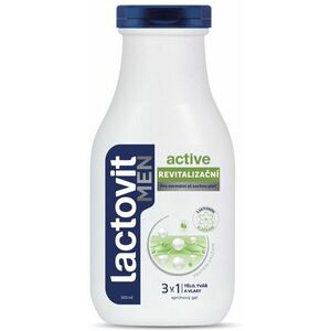 LACTOVIT Men Active Revitalizáló 3 az 1-ben tusfürdő 300 ml kép