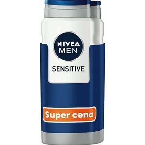 NIVEA MEN Sensitive Shower Gel 2 × 500 ml kép