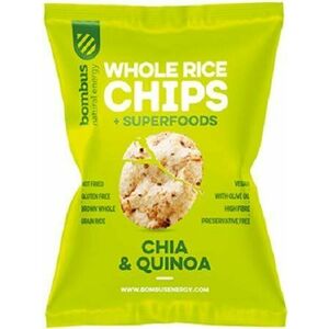 Bombus Chia & Quinoa 60 g Rice chips kép