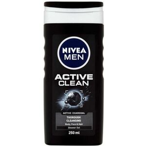 NIVEA Men Active Clean Shower Gel 250 ml kép