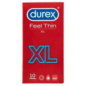 Durex Feel Thin XL Óvszer 10db kép