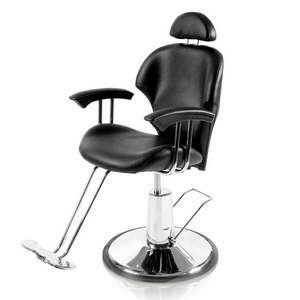 Timeless Tools Fodrász szék állítható magassággal-fekete kép