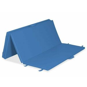 HABYS® összecsukható négyrészes matrac Szín: kék (#23) - Vinyl Flex, Méretek: 200 x 120 x 3 cm kép