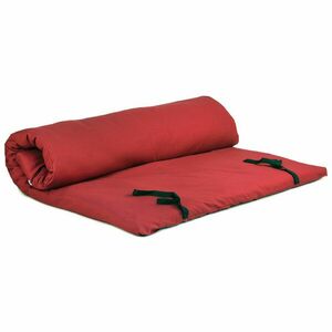 BODHI Shiatsu masszázs matrac futon levehető huzattal (S-L) Szín: bordó (burgundy), Méretek: 200 x 100 cm kép