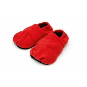 SISSEL® Linum Relax Comfort melegítő papucs Szín: piros, Méret: S/M (36-40) kép