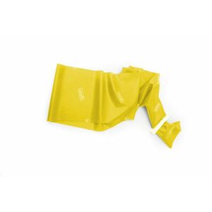 SISSEL® Fitband erősítő fitness gumiszalag edzéshez Szín: sárga, Méret: 7, 5 cm x 2 m kép