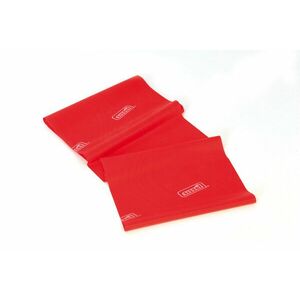SISSEL® Fitband erősítő fitness gumiszalag edzéshez Szín: piros, Méret: 15 cm x 2, 5 m kép