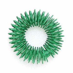 SU-JOK akupresszúrás masszázs gyűrű Szín: zöld kép